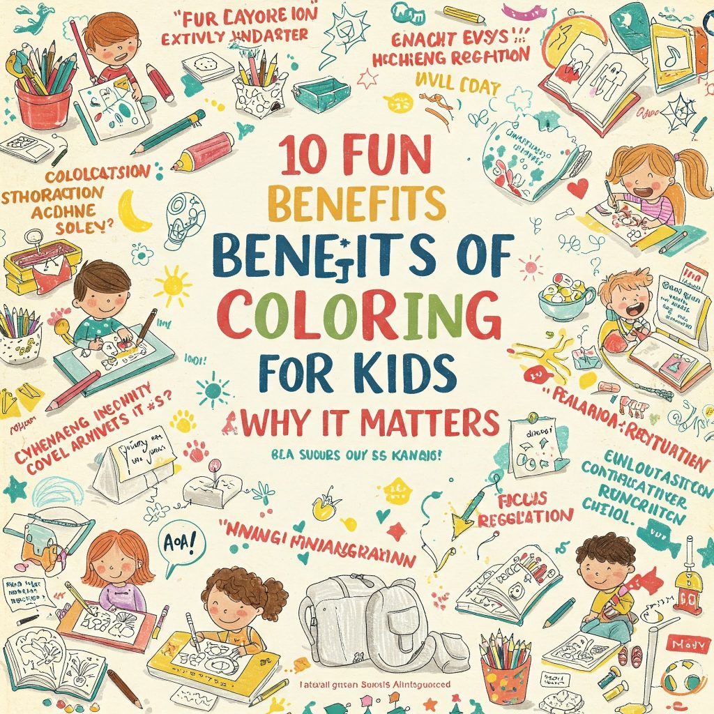 10 Fun Benefits of Coloring for Kids and Why It Matters