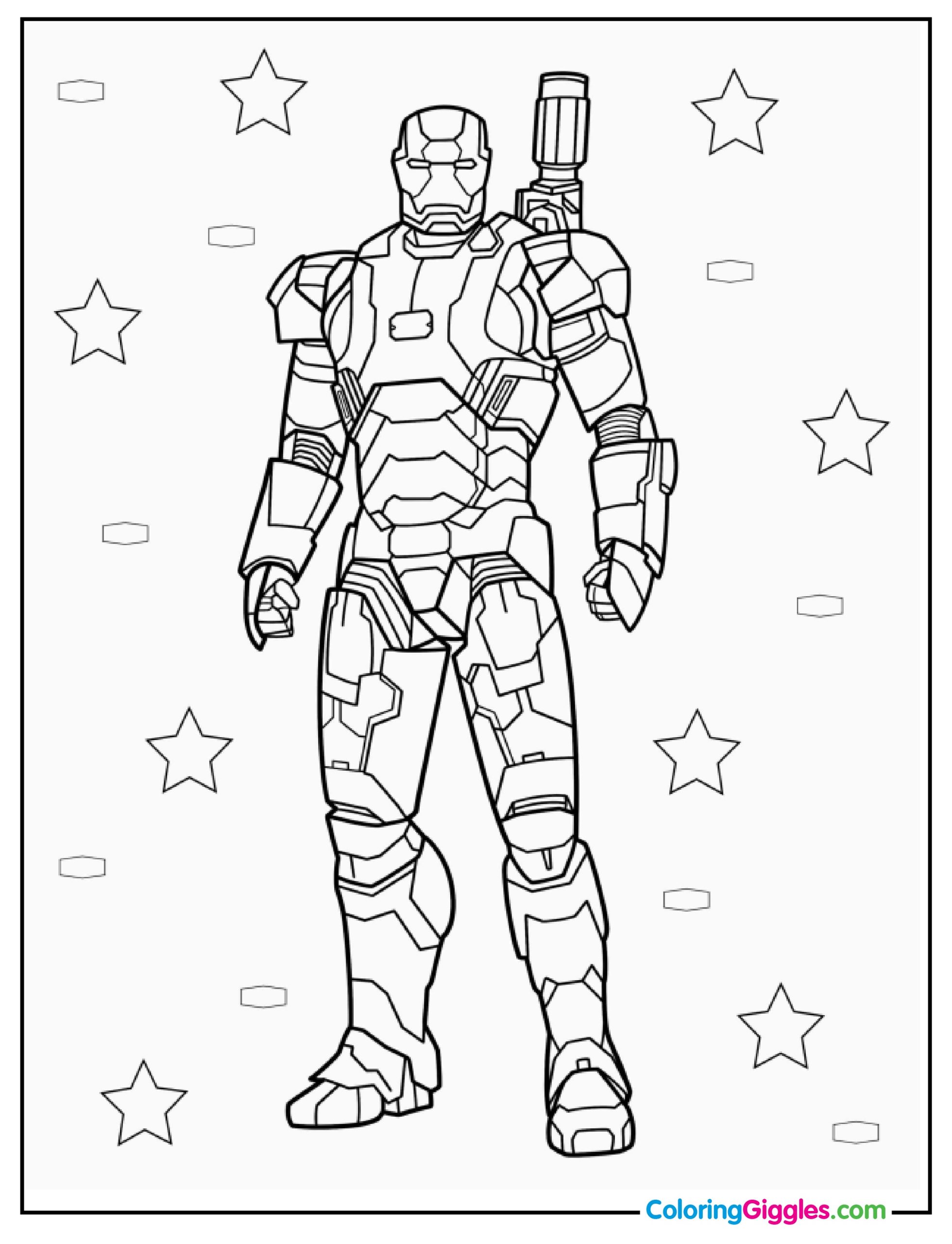 James Rhodes From Avengers To Color