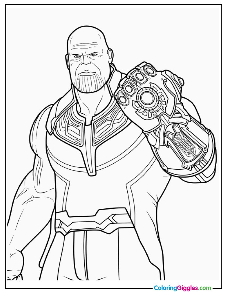 Marvel Avengers Coloring Pages