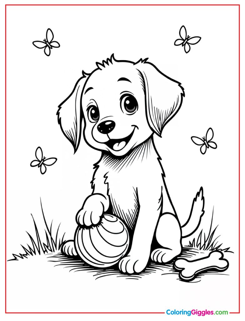 Dog Coloring Pages