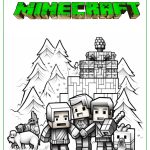 Minecraft Coloring Pages