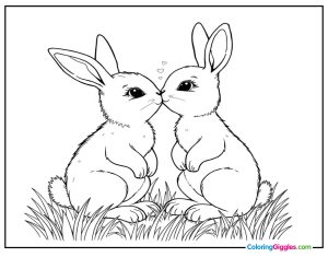Bunny Coloring Pages