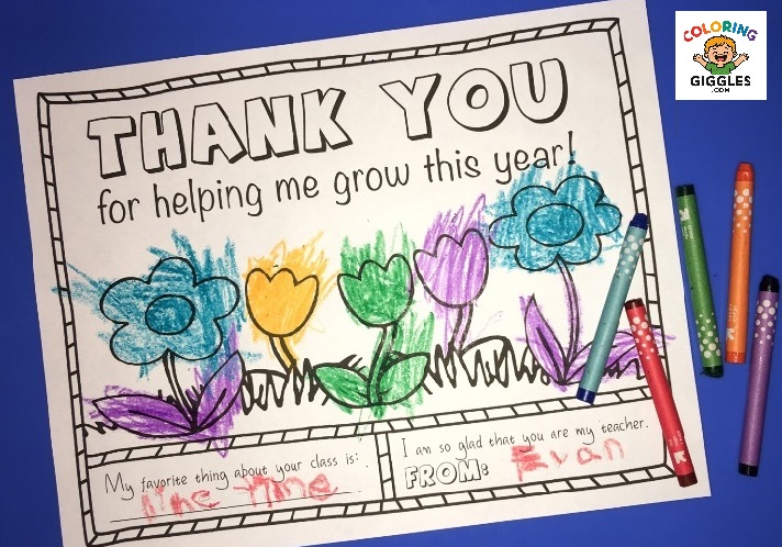 Teacher Appreciation Coloring Pages