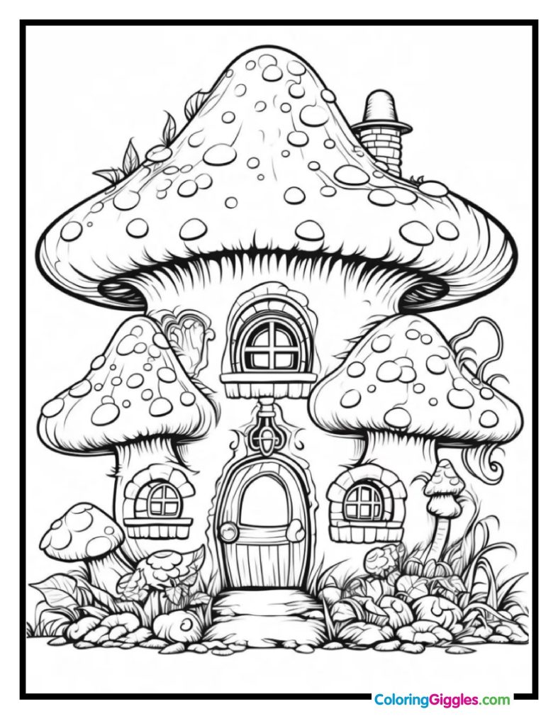 Home Coloring Pages